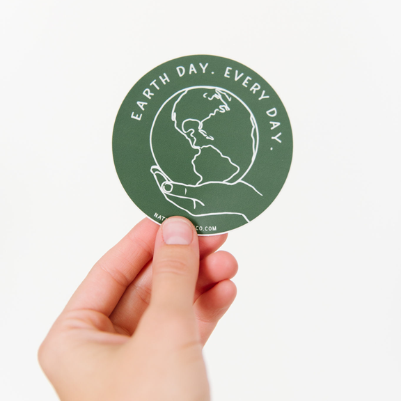 Earth Day Everyday Sticker